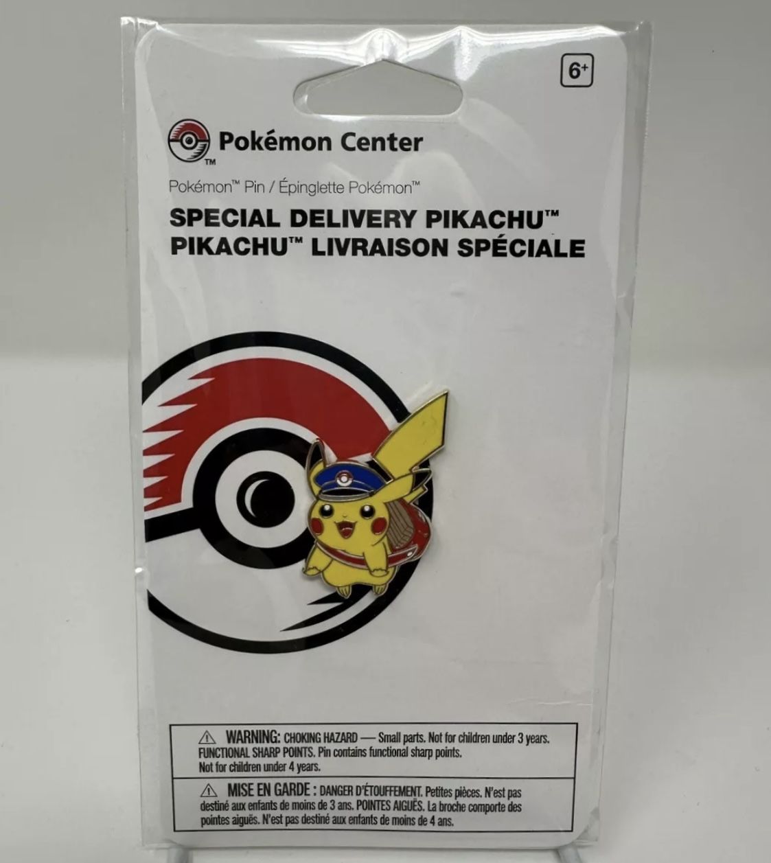 Special Delivery Pikachu Pokemon Center Exclusive Pin New Sealed 2014