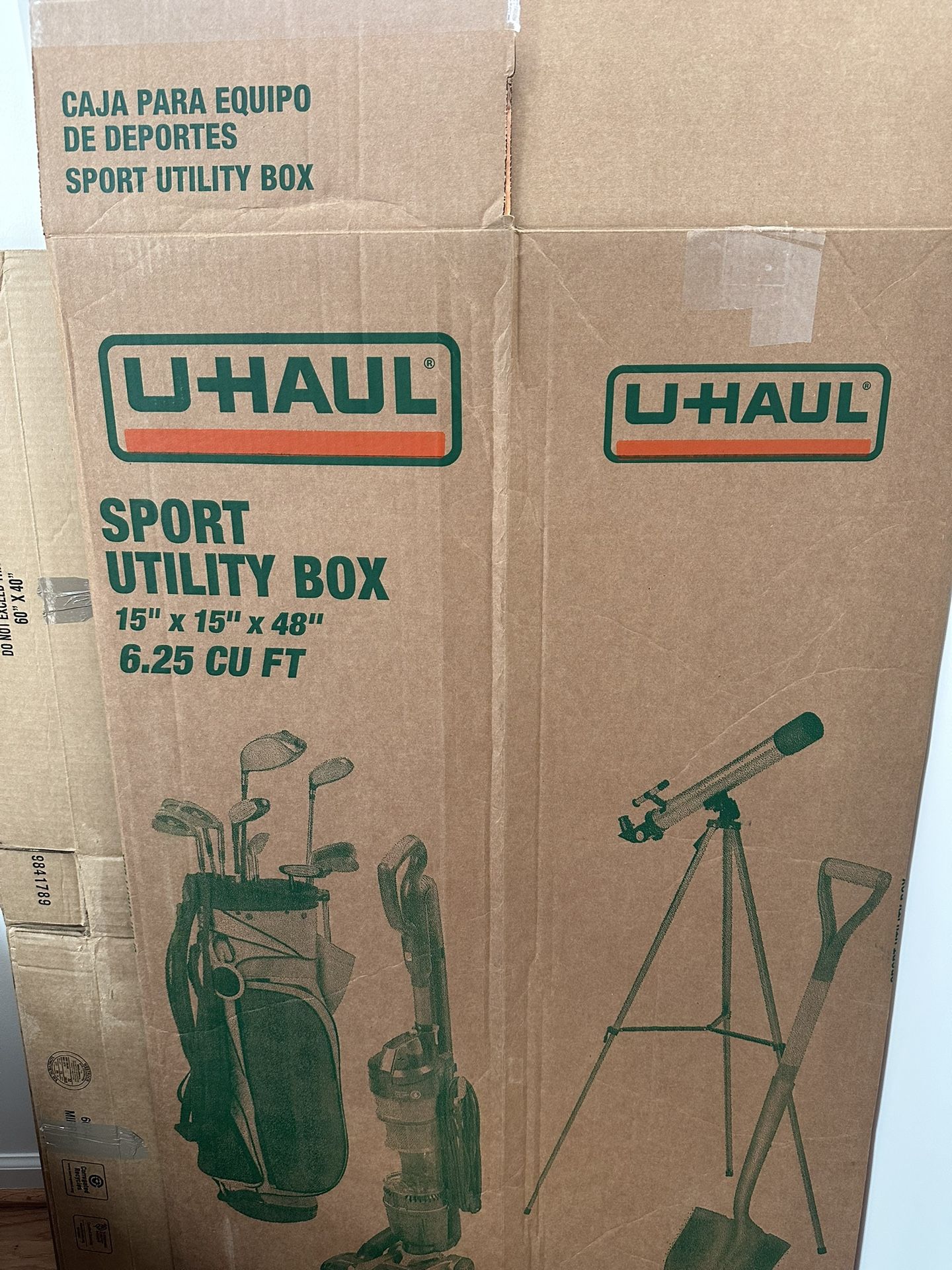 Moving Boxes And Clean Paper