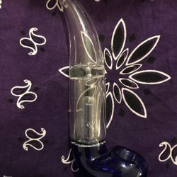 Glass Bubbler With Percolater