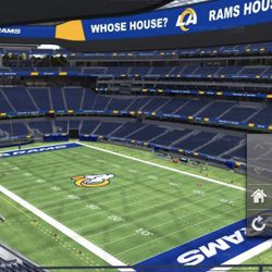 Los Angeles Charges @ Rams 8/12 @ 6pm 3 Tickets 