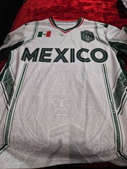 Mexico Soccer Jersey White Away Kit