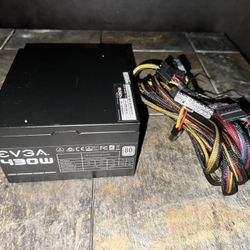      POWER SUPPLY:  430w 