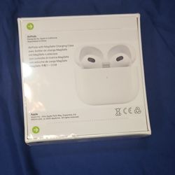 3rd Generation AirPods High Quality Unopened Box And Sealed 