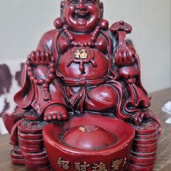 Buda Red Statue 