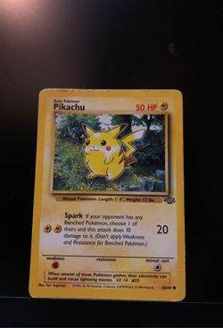 1995 Pokemon Pikachu Original Card for Sale in Suffolk, VA - OfferUp 1995 Pokemon Pikachu Original Card for Sale in Suffolk, VA - OfferUp