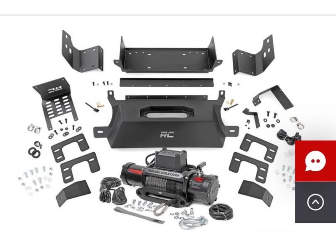 Ford Bronco Hidden winch mount Kit