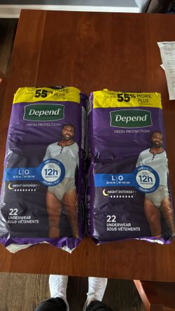 Men’s Depends - never opened