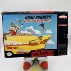Nintendo SNES: Road Runners Death Valley Rally CIB