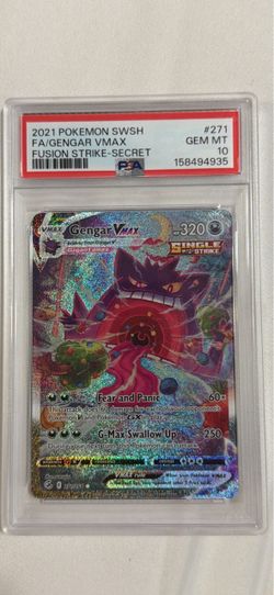 Gengar VMAX Full Art PSA 10 Gem Mint