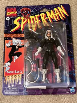 Marvel Legends Black Cat (Spider-Man Retro Wave) Action Figure