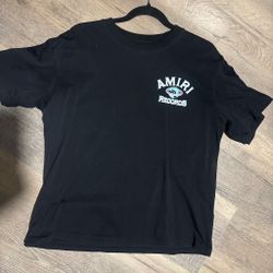 Amiri Records Black Graphic T-Shirt