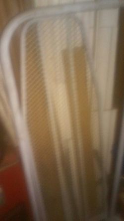 Behind door mount ironing board