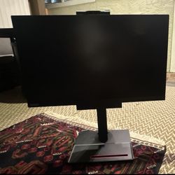 Lenovo All-in-One Desktop Computer Black Built-in Camera USB Connectivity
