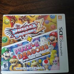 Puzzle & Dragons Z + Super Mario Bros. Edition
Nintendo 3DS