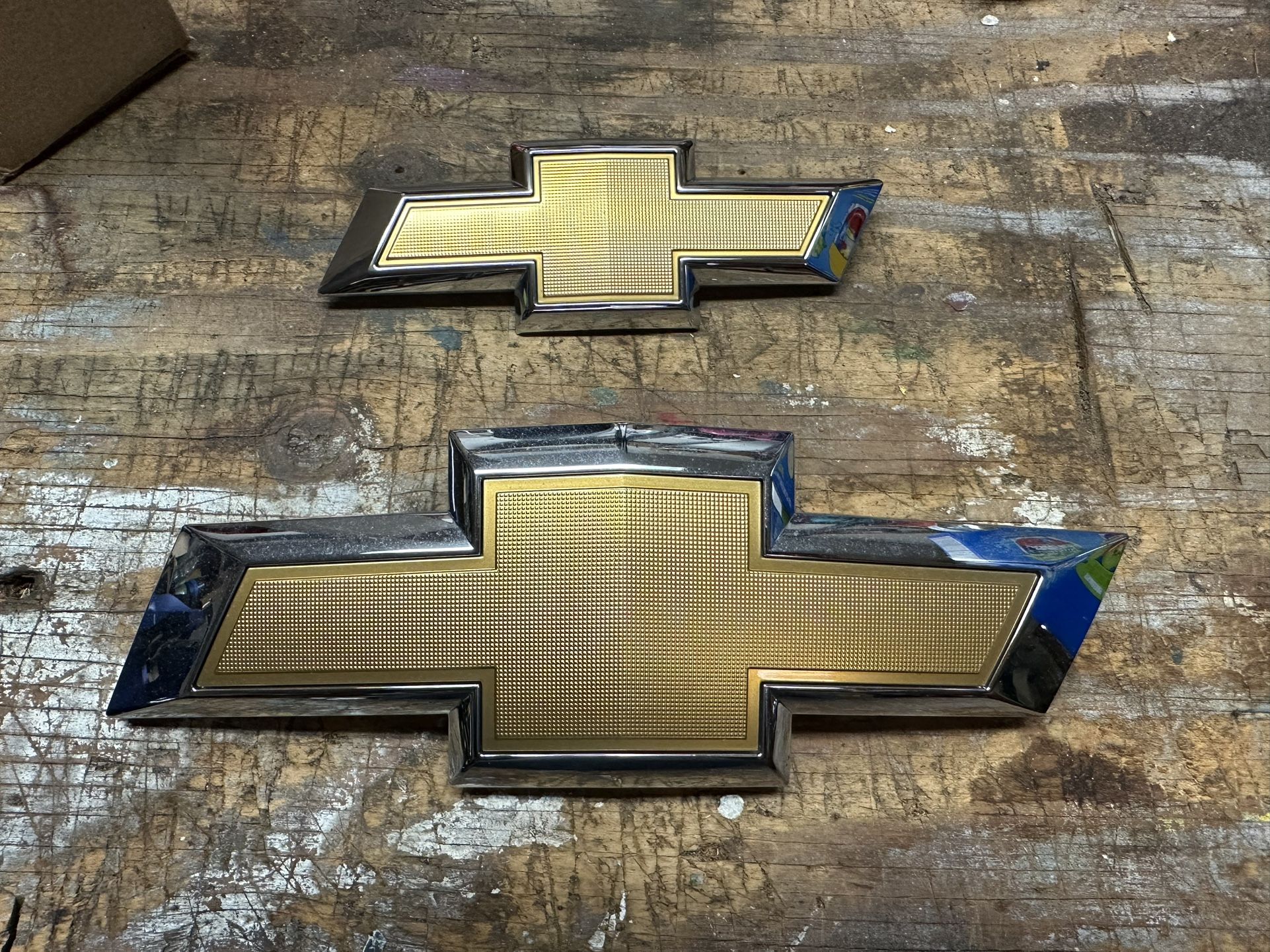Chevy Emblems From A 2021 Tahoe