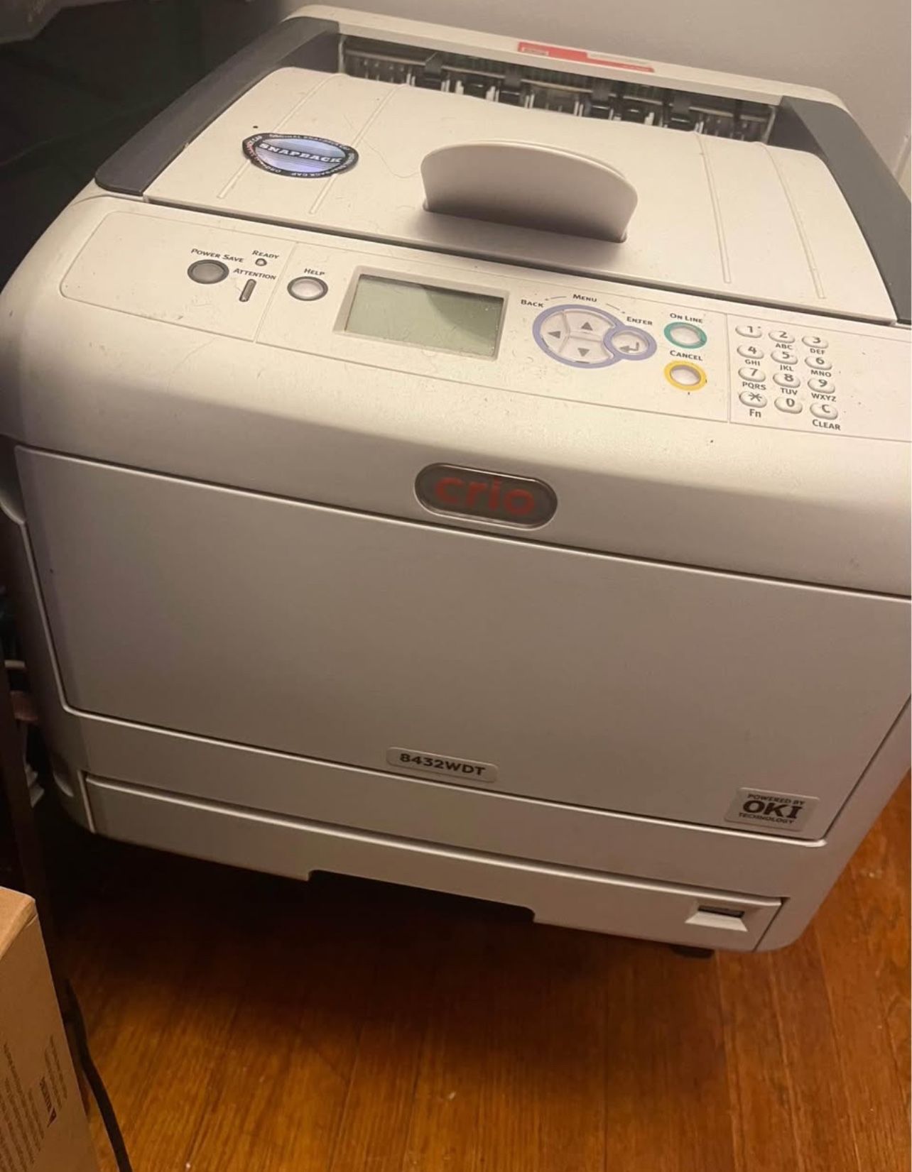 Crio 8432WDT White Toner Digital Printer