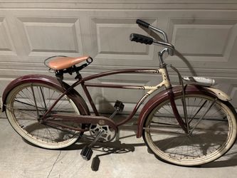 1948 Schwinn Straight Bar 26in Ballon tire Cruiser