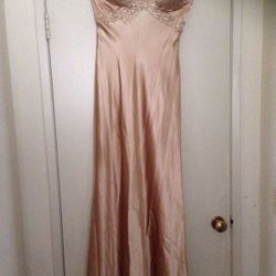 Prom Gold Dress