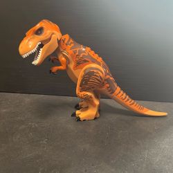 Lego Dinosaur Tyrannosaurus rex with Dark Orange Back and Dark Brown Markings
