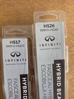 Infiniti 2018- 2025 winshield wipers