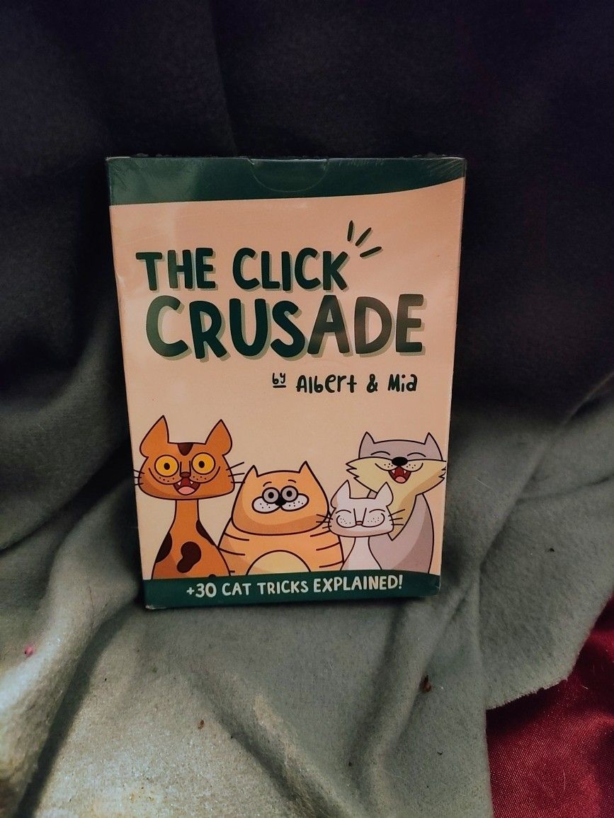 The Click Crusade - Cat Trick Card Game (Brand New)
