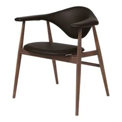 Design Public Masculo Dining Chair - Wood Base Gamfratesi For Gubi