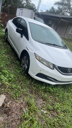2014 Honda Civic seats and interior is dirty and needs to details, but besides that it runs great