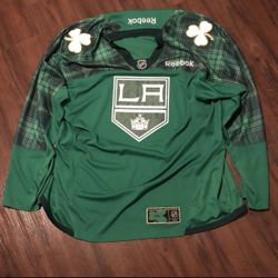 la kings st patrick's jersey