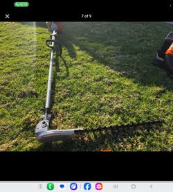 ECHO GAS   POLE SAW  HEDGER TRIMMER