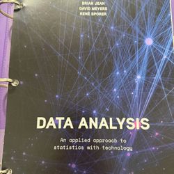 Data Analysis 5th Edition 