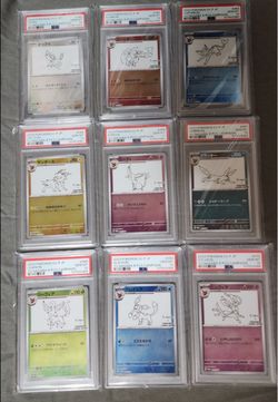 Pokemon PSA 10 Sequential Set Yu Nagaba Set