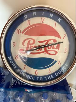 Pepsi Clock vintage