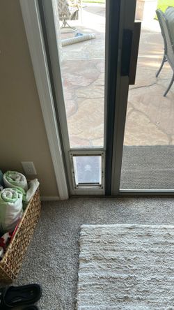 NEW PRICE!! Dog door for sliding patio door