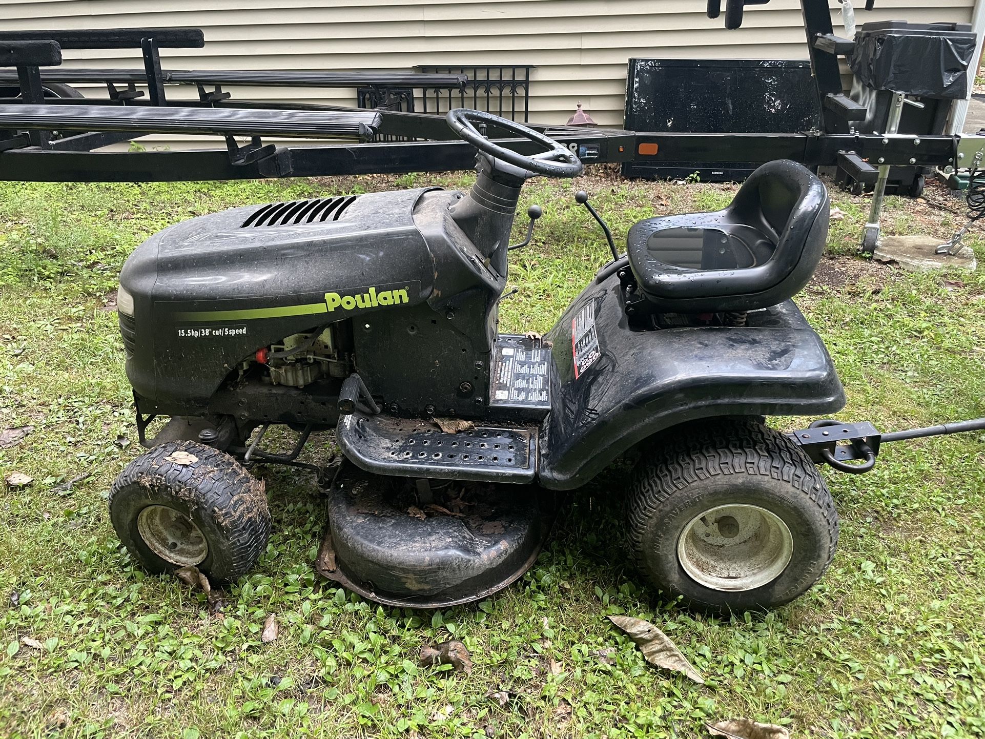 Poulan Pro 38 Riding Mower for Sale in Varna IL OfferUp
