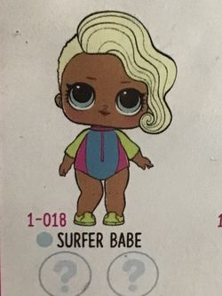 Lol doll surfer sales