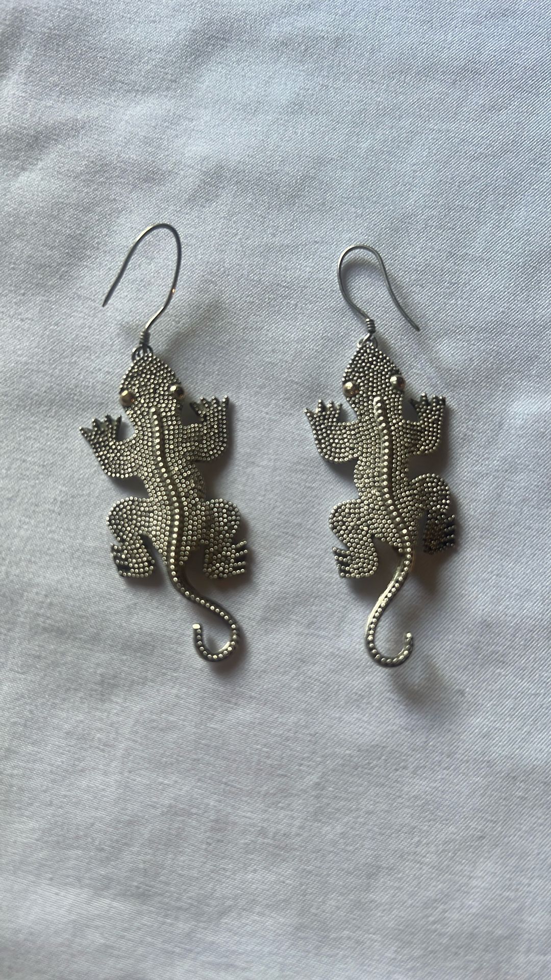 Lizard Vintage Earrings