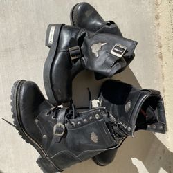 Men N Women Harley Davison Boots