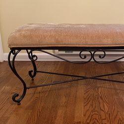 Tan Adjustable Bench  