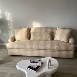 Vintage - Custom Cheetah Print Sofa 