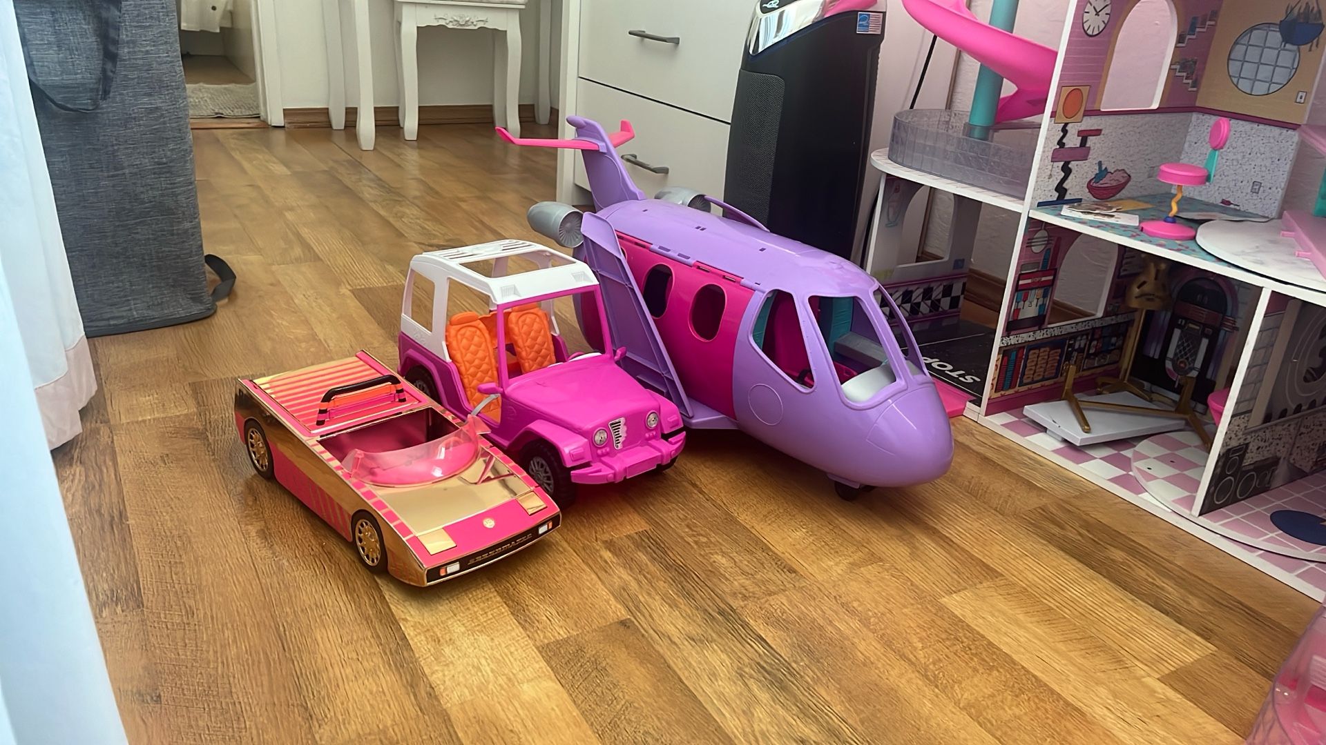 Doll Cars And Plane