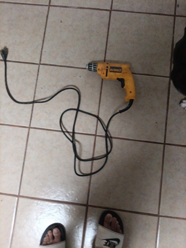 DeWalt Drill With Cord ..$10