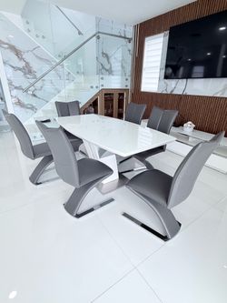 Juego de comedor 6 sillas