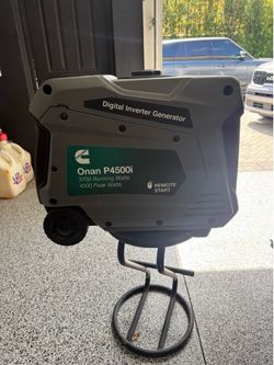 Generator. Cummings Onan P4500i