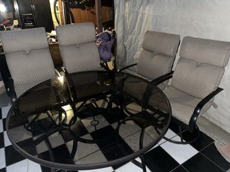 Patio Table And Chairs