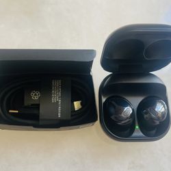 AMSUNG Galaxy Buds Pro, Bluetooth Earbuds, True Wireless, Noise Cancelling, Charging Case, Quality Sound, Water Resistant, Phantom Black (US Version)