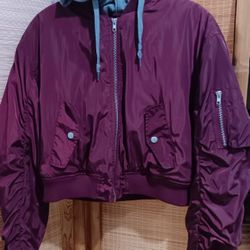 Ladies FOREVER 21 BOMBER JACKET