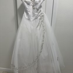 White Ballgown