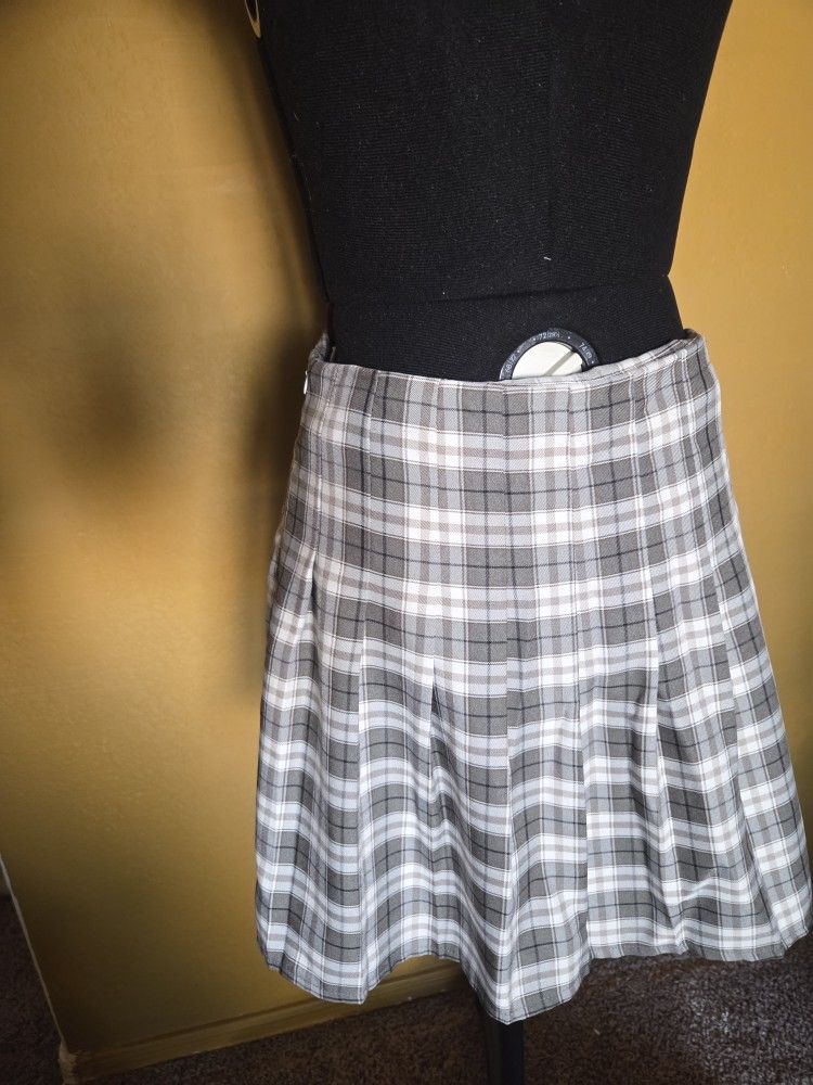 Plaid Skirt