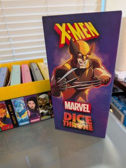 Marvel X-Men Dice Throne Battle Chest + Deadpool Deluxe - Fully Sleeved!