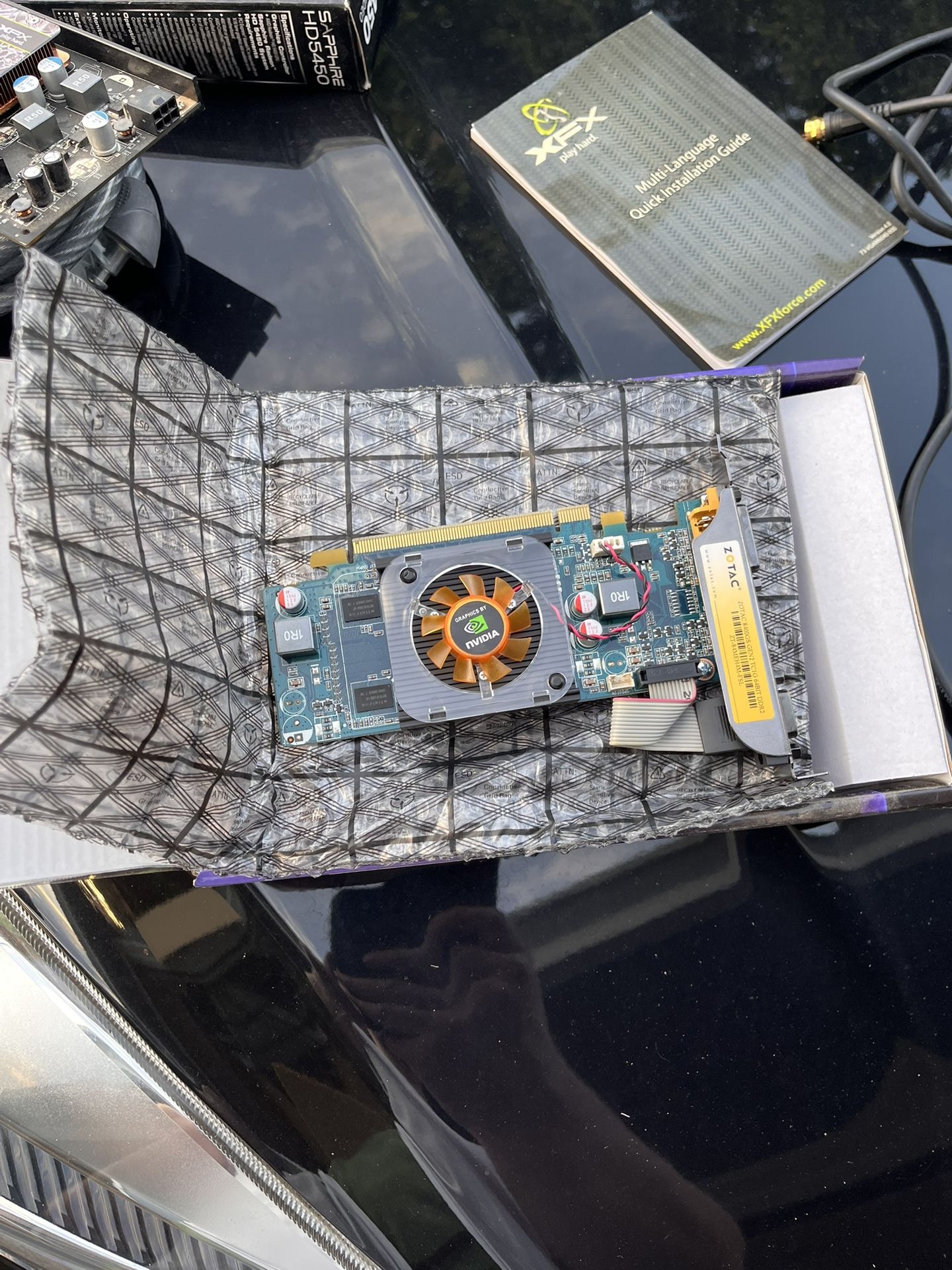Miscellaneous PC parts Fans, power supply graphics cards, SDRam, etc New to used good condition